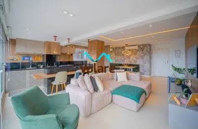 Apartamento de 96m² com sala ampliada e muito bem decorado no bela vista - condomínio design bela vista