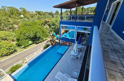 Casa de 377m² em condomínio fechado em cotia - condomínio granja caiapiá