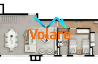Imperdível oportunidade de adquirir apartamento duplex de luxo na vila yara em osasco-sp: 3 quartos, 3 suítes, 3 salas, 4 banheiros, 4 vagas, 194m²!