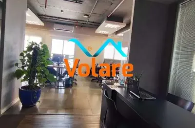 Sala comercial no formato de coworking em condomínio para locação no centro de osasco-sp: 7 salas, 5 banheiros, 7 vagas, 283m². confira!