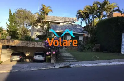 Casa de luxo em condomínio fechado: 3 quartos, 1 suíte, 3 salas, 3 banheiros, 2 vagas de garagem e 335m² em jandira-sp.