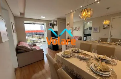 Apartamento à venda em osasco-sp, vila yolanda: 48m² de conforto e estilo! varanda fourmet e 2 vagas de garagem!