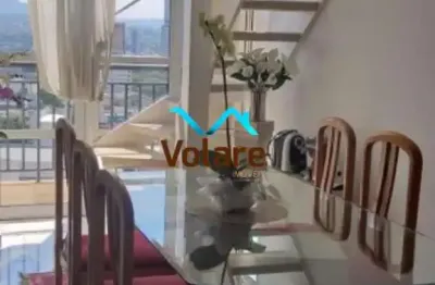 Cobertura à venda no copacabana residencial club, centro de osasco/sp.