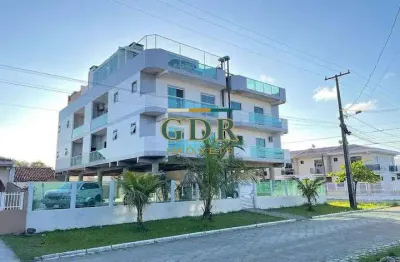 Cobertura com 2 quartos à venda na rua flórida, shangri-lá, pontal do paraná, 109 m2 por r$ 650.000