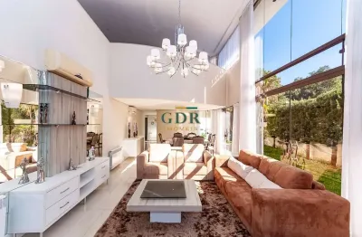 Casa em condomínio fechado com 4 quartos à venda na rua luiz tramontin, campo comprido, curitiba, 585 m2 por r$ 4.700.000