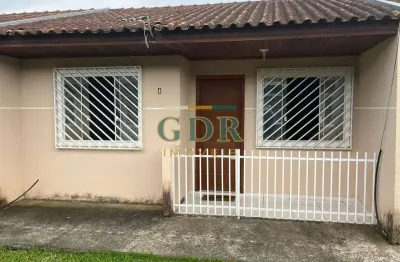 Casa com 2 quartos à venda na avenida vidal ramos, vila são tiago, piraquara, 54 m2 por r$ 199.000