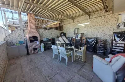 Cobertura com 3 quartos à venda na rua flaminia, penha circular, rio de janeiro, 160 m2 por r$ 595.000