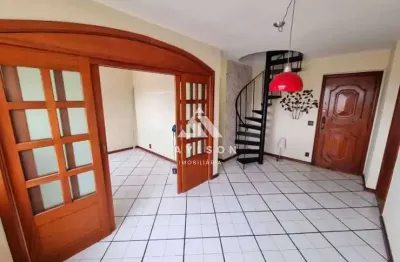 Cobertura com 3 quartos à venda na rua vinte e quatro de maio, rocha, rio de janeiro, 180 m2 por r$ 300.000