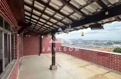 Cobertura com 3 quartos à venda na rua marechal aguiar, benfica, rio de janeiro, 120 m2 por r$ 410.000