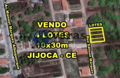 Veras vende lotes de 300m² em jijoca de jericoacoara