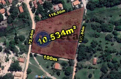 Veras vende terreno 10.534m² na caponga - cascavel-ce