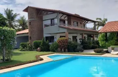 Veras aluga por temporada casa maravilhosa com 4 suítes no porto das dunas