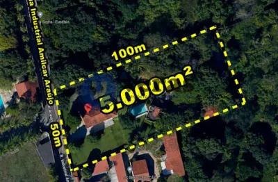 Terreno à venda na Rua Industrial Amílcar Araújo, Coité, Eusébio