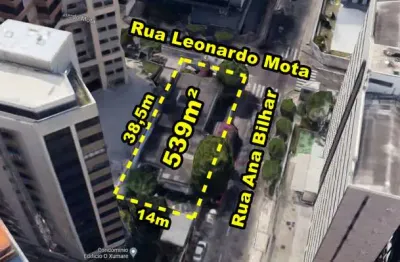 Terreno à venda na Rua Leonardo Mota, Meireles, Fortaleza