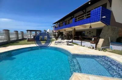 Veras vende casa mobiliada na beira da praia de caponga - cascavel - ce