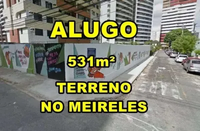 Terreno comercial para alugar na Rua José Vilar, Meireles, Fortaleza