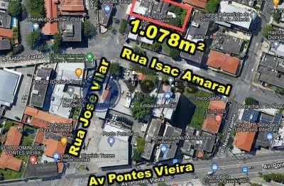 Veras vende terreno 1.078m² na rua josé vilar - bairro dionísio torres - fortaleza-ce