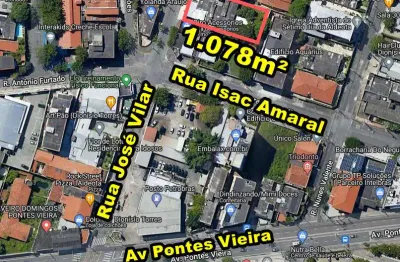 VERAS VENDE TERRENO 1.078m² NA RUA JOSÉ VILAR - BAIRRO DIONÍSIO TORRES - FORTALEZA-CE