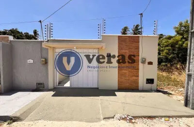 Veras aluga casa charmosa no loteamento sagrada família - pindoretama - ce