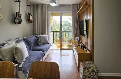 Apartamento duplex com 2 suítes à venda, 75 m² - taquara - rio de janeiro/rj