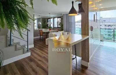 Cobertura com 3 quartos à venda, 170 m² - pechincha - rio de janeiro/rj