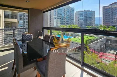 Apartamento porteira fechada com 3 quartos à venda, 92 m² - barra da tijuca - rio de janeiro/rj