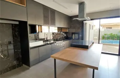 Casa em condomínio fechado com 3 quartos à venda na avenida heráclito fontoura sobral pinto, quinta da primavera, ribeirão preto, 308 m2 por r$ 1.400.000