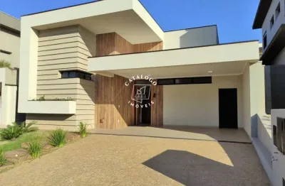 Casa em condomínio fechado com 3 quartos à venda na avenida oscar niemeyer, loteamento terras de florença, ribeirão preto, 336 m2 por r$ 1.500.000