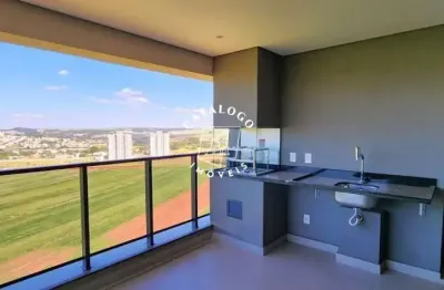 Apartamento com 3 quartos à venda na avenida deputado sérgio cardoso de almeida, jardim olhos d'água, ribeirão preto, 126 m2 por r$ 980.000