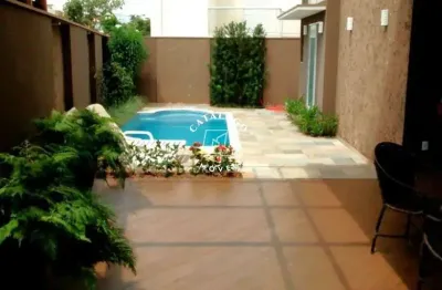 Casa em condomínio fechado com 3 quartos à venda na avenida oscar niemeyer, bonfim paulista, ribeirão preto, 391 m2 por r$ 1.500.000