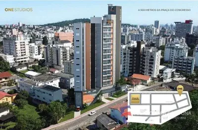 Apartamento com 1 quarto à venda no Centro, Criciúma 