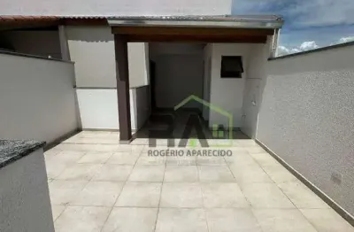 Cobertura com 2 dormitórios à venda, 43 m² por r$ 380. - jardim alvorada - santo andré/sp