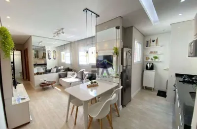 Cobertura com 2 dormitórios à venda, 110 m² por r$ 420.000,00 - vila amábile pezzolo - santo andré/sp