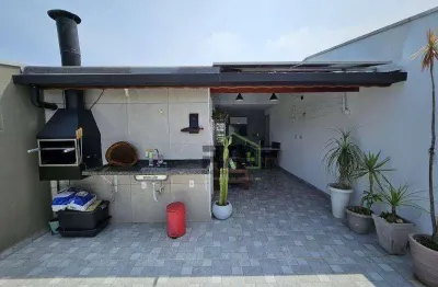 Cobertura com 2 dormitórios à venda, 92 m² por r$ 424.000,00 - vila eldízia - santo andré/sp