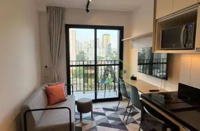 Studio mobiliado para alugar, 26 m² por r$ 4.700/mês - vila olímpia - são paulo/sp