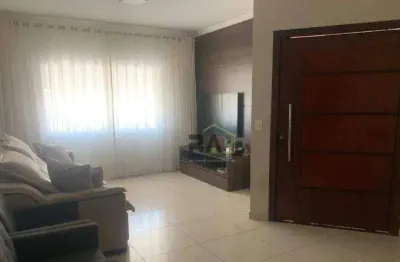 Sobrado com 3 dormitórios à venda, 174 m² por r$ 860.000 - vila apiaí - santo andré/sp