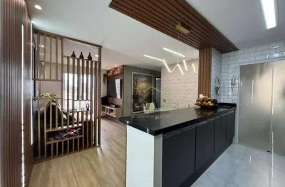 Apartamento com 2 dormitórios à venda, 73 m² por r$ 660.000,00 - vila helena - santo andré/sp