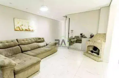 Sobrado com 3 dormitórios à venda, 185 m² por r$ 850.000 - jardim las vegas - santo andré/sp