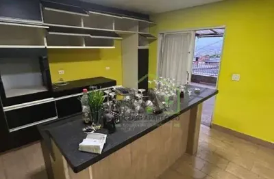 Sobrado com 3 dormitórios à venda, 220 m² por r$ 560.000 - vila bela vista - santo andré/sp
