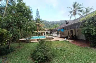 Casa  a venda ou loc anual com 6 dormitórios - Guaiuba Guarujá SP