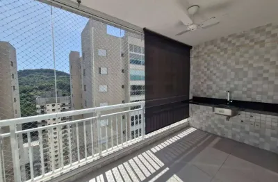Apartamento Locação Anual Asturias com Lazer completo Guarujá SP