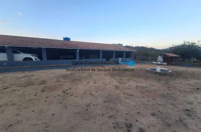 Sítio a com 20.000m² + Casa com 228m² | Carmo do Rio Claro – MG Zona Rural