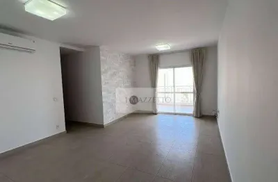 Apartamento com 3 dormitórios para alugar, 120 m² por r$ 6.474,02/mês - vila sfeir - indaiatuba/sp