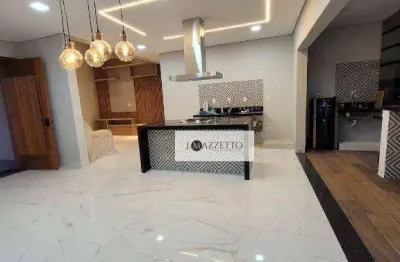 Casa com 3 dormitórios à venda, 210 m² por r$ 1.750.000,00 - jardim residencial milano - indaiatuba/sp