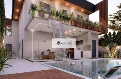 Sobrado com 4 suítes à venda, 255 m² por r$ 2.100.000 - jardim residencial alto de itaici - indaiatuba/sp