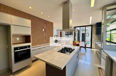Sobrado com 4 dormitórios à venda, 354 m² por r$ 3.390.000,00 - residencial duas marias - indaiatuba/sp