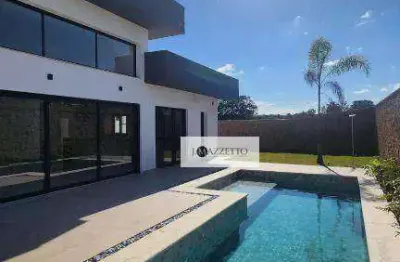 Casa com 4 dormitórios à venda, 347 m² por r$ 3.500.000,00 - jardim indaiatuba golf - indaiatuba/sp