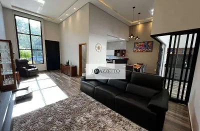 Casa com 3 dormitórios à venda, 163 m² por r$ 1.220.000 - condominio mantova - indaiatuba/sp