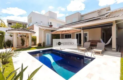 Casa com 3 dormitórios à venda, 214 m² por r$ 1.895.000,00 - jardim residencial santa clara - indaiatuba/sp