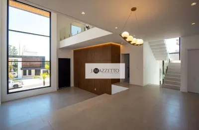 Sobrado com 4 dormitórios, 395 m² - venda por r$ 4.200.000,00 ou aluguel por r$ 21.100,00/mês - parque villa dos pinheiros - indaiatuba/sp